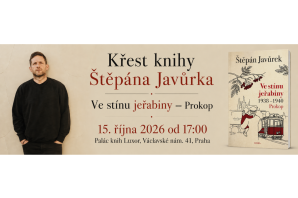 Křest nového románu Štěpána Javůrka