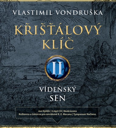 CD Křišťálový klíč – Vídeňský sen - audiokniha