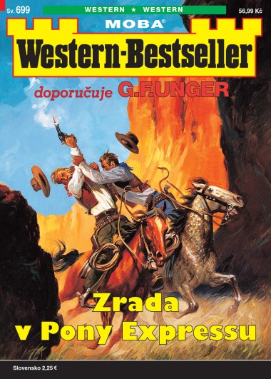Western-Bestseller 699 - Zrada v Pony Expressu