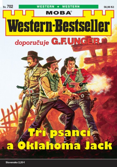 Western-Bestseller 702 - Tři psanci a Oklahoma Jack